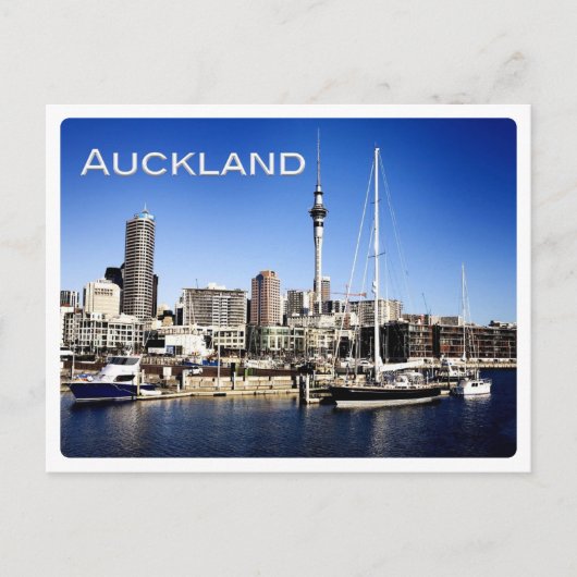 NZ Auckland - Sky Tower - Briefkaart (Voorkant)