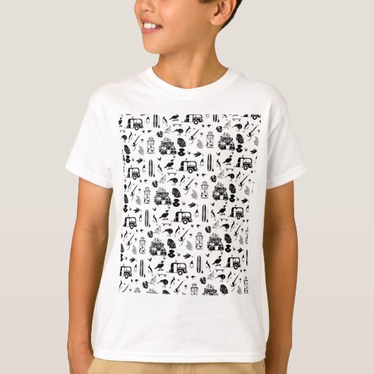 NZ-feestdagen, patroon T-shirt (Voorkant)