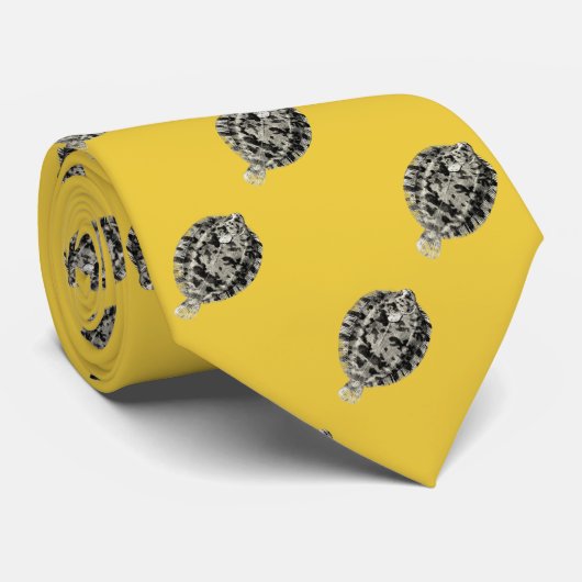 NZ Fish - Lemon Sole Limoncello Stropdas (Opgerold)