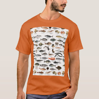 NZ fish species Graphic T-shirt