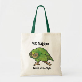 NZ Kakapo Canvas tas