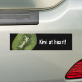 NZ Kiwi Bumpersticker (Op auto)