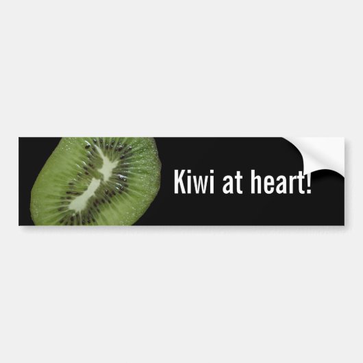 NZ Kiwi Bumpersticker (Voorkant)