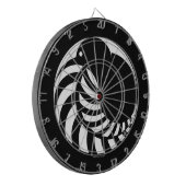 NZ Kiwi / Silver Fern Emblem Dartbord (Voorkant Links)