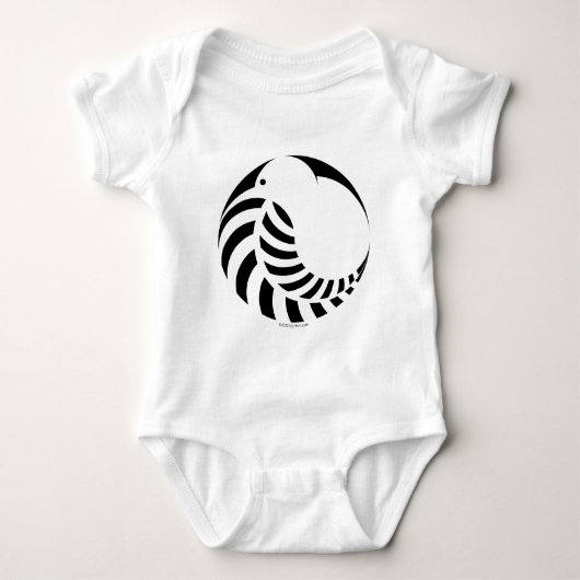 NZ Kiwi/Silver Fern Romper (Voorkant)