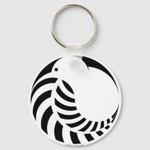 NZ Kiwi/Silver Fern Sleutelhanger