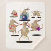 NZ Music Kiwi Band Sherpa Deken (Voorkant)