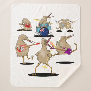 NZ Music Kiwi Band Sherpa Deken