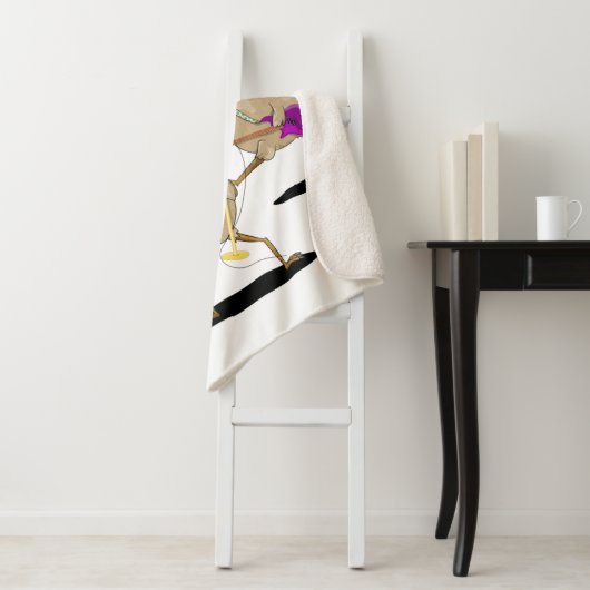 NZ Music Kiwi Band Sherpa Deken (In situ)