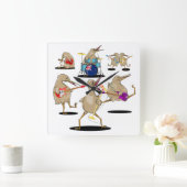 NZ Music Kiwi Band Vierkante Klok (Huis)