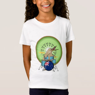 NZ-muziek Kiwi drumming T-shirt