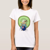 NZ-muziek Kiwi drumming T-shirt (Voorkant)