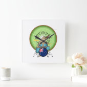 NZ-muziek Kiwi drumming Vierkante Klok (Huis)