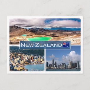 NZ Nieuw-Zeeland - Briefkaart