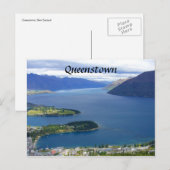 nz queenstown briefkaart (Voorkant / Achterkant)