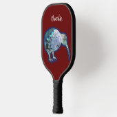 NZ SHINY PAUA KIWI BIRD NEW ZEALAND CUSTOMED PICKLEBALL PADDLE (Links)