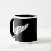 NZ Silver Fern National Emblem Patriotic Gift Mok (Voorkant links)