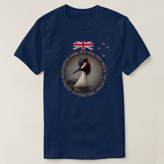 NZ Vogel van de Eeuw T-shirt (Design voorkant)