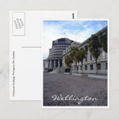 nz wellington parlement briefkaart (Voorkant / Achterkant)
