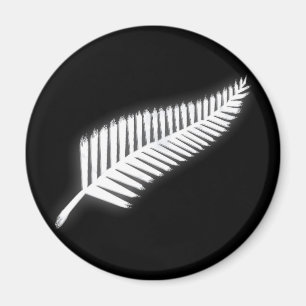 NZ Zilveren Varen Nationaal Embleem Patriottische  Magneet