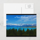 nz zuid - alpen briefkaart (Voorkant / Achterkant)