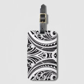 NZKULTURE uniek Māori ontwerp Bagagelabel (Voorkant (verticaal))
