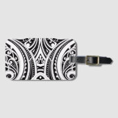 NZKULTURE uniek Māori ontwerp Bagagelabel (Voorkant (horizontaal))