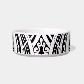 NZKULTURE uniek Māori ontwerp Voerbakje (Voorkant)