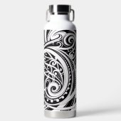 NZKULTURE uniek Māori ontwerp Waterfles (Voorkant)