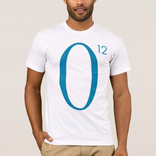 O12 Blue/Front T-shirt (Voorkant)