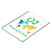 O2 - Vrienden van de Aarde Notitieboek (Linkerzijde)