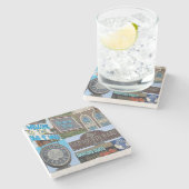 O4W, Old Fourth Ward Atlanta, O4W Stenen Onderzetter (Zijkant)