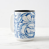 O&A Tweekleurige koffiemok (Voorkant links)