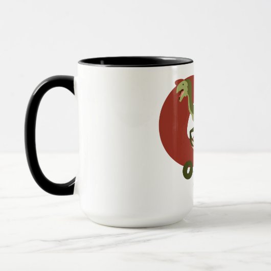 O-achtige Oviraptor-Mok Mok (Links)