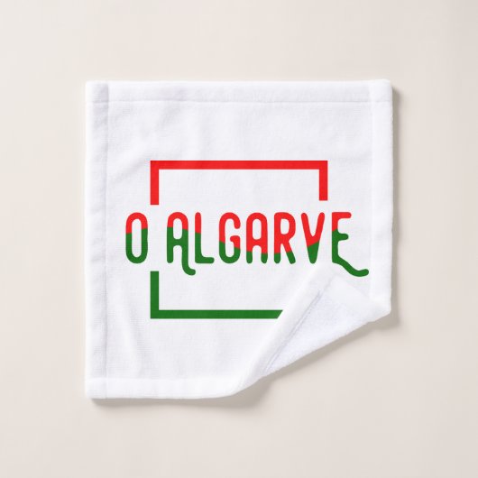 O Algarve Bad Handdoek (Wasdoekje)