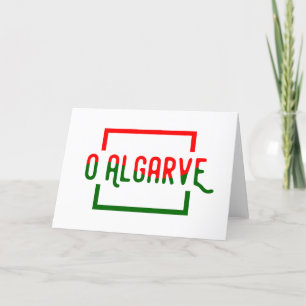 O Algarve Bedankkaart