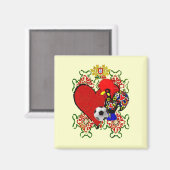 O Amor A Portugal - Selecção das Quinas Magneet (Voorkant / Achterkant)