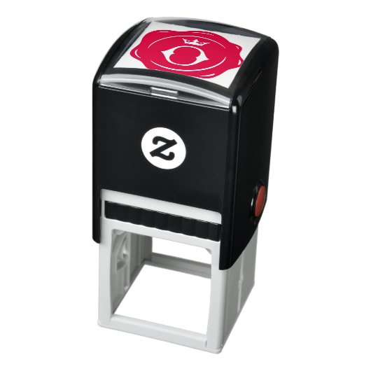 O - Antiek Wax Seal Gothic Crown Initiaal Letter Zelfinktende Stempel (Product)