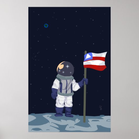 O astronauta poster (Voorkant)