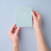 O-baby-baby LIGHT PASTEL BLUE BACKGROUND LICHAAMTE Flyer (Hand)