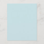O-baby-baby LIGHT PASTEL BLUE BACKGROUND LICHAAMTE Flyer (Achterkant)