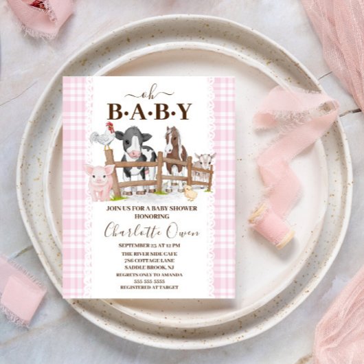 O BABY BABY SHOWER BRIEFKAART
