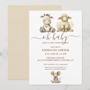 O BABY BABY SHOWER KAART