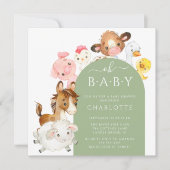 O BABY BABY SHOWER KAART (Voorkant)