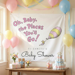 O, baby, de plaatsen waar je zult komen Baby Showe Wandkleed