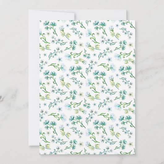 O Baby Een Kleine Beer Is Op Weg Panda Douche Kaart (Achterkant)