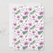 O Baby Een Kleine Beer Is Op Weg Panda Shower Kaart (Achterkant)