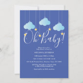 O Baby Twinkle Twinkle Baby Boy Shower / Sprinkle Kaart (Voorkant)