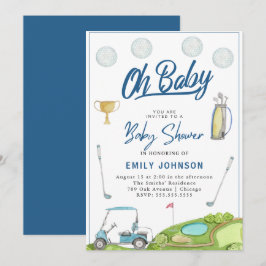 O, baby! Uitnodiging voor een malle golf baby show