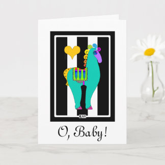 O, Baby. Wenskaart Kaart